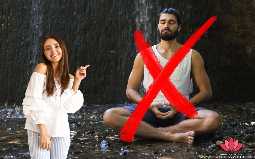 Muss man wirklich sitzen beim Meditieren? Experte sagt nein!